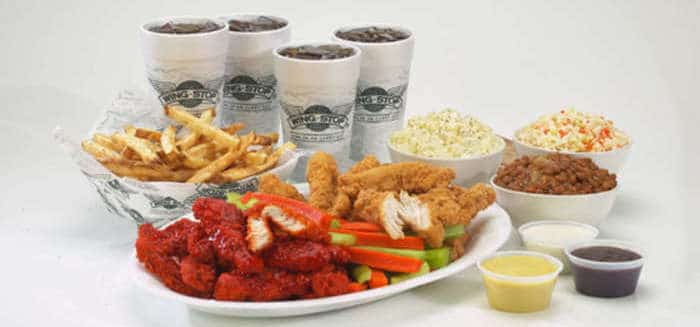 Where do you find the Wingstop menu with prices?