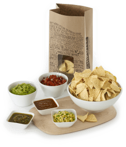 chipotl catering chips and salsa