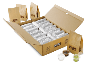 chipotle catering burritos by the box