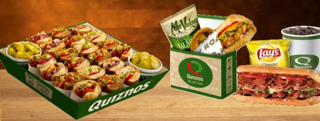 quiznos catering menu prices