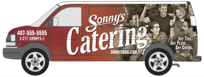 sonnys catering menu prices