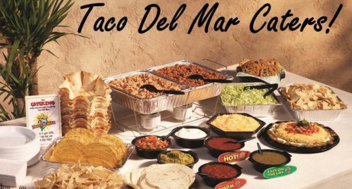 taco del mar catering menu prices